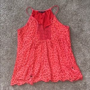 Red summer shirt
